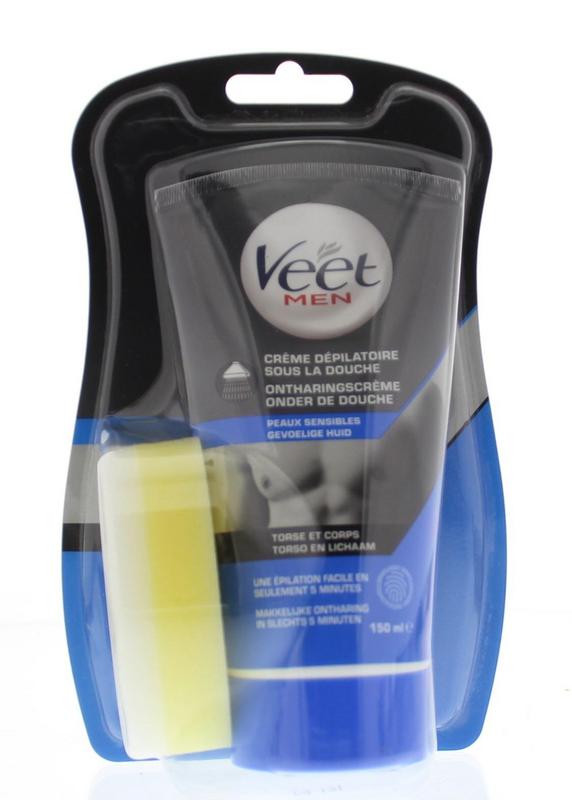 Veet Men Ontharingscreme Douche Sensitive