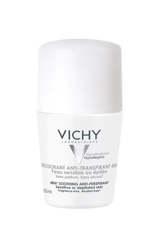 Vichy Deodorant Roller Gevoelige Huid 48Uurs Bescherming