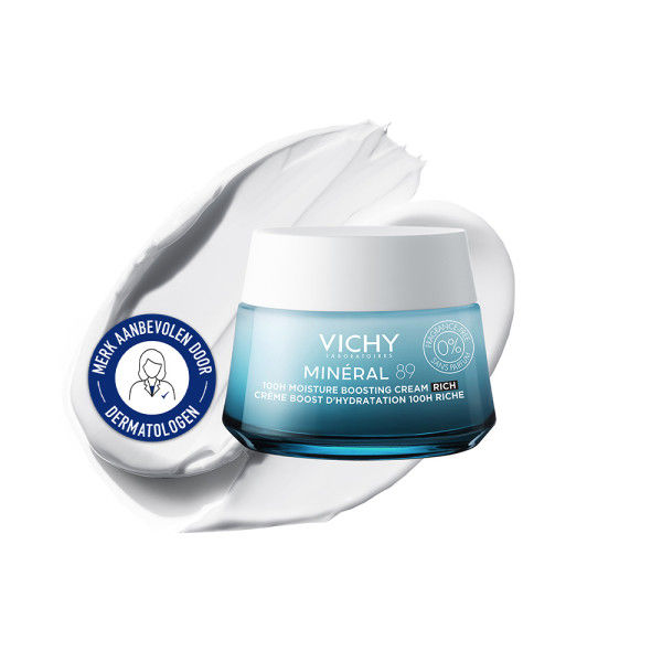 Vichy Mineral 89 Hydraterende Creme Zonder Parfum