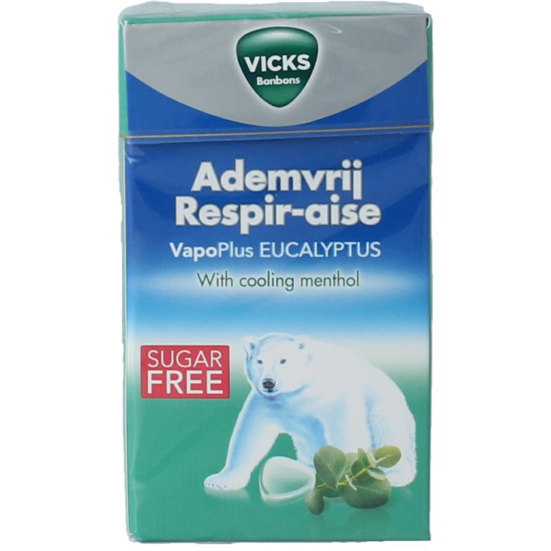 Vicks Ademvrij Eucalyptus Suikervrij