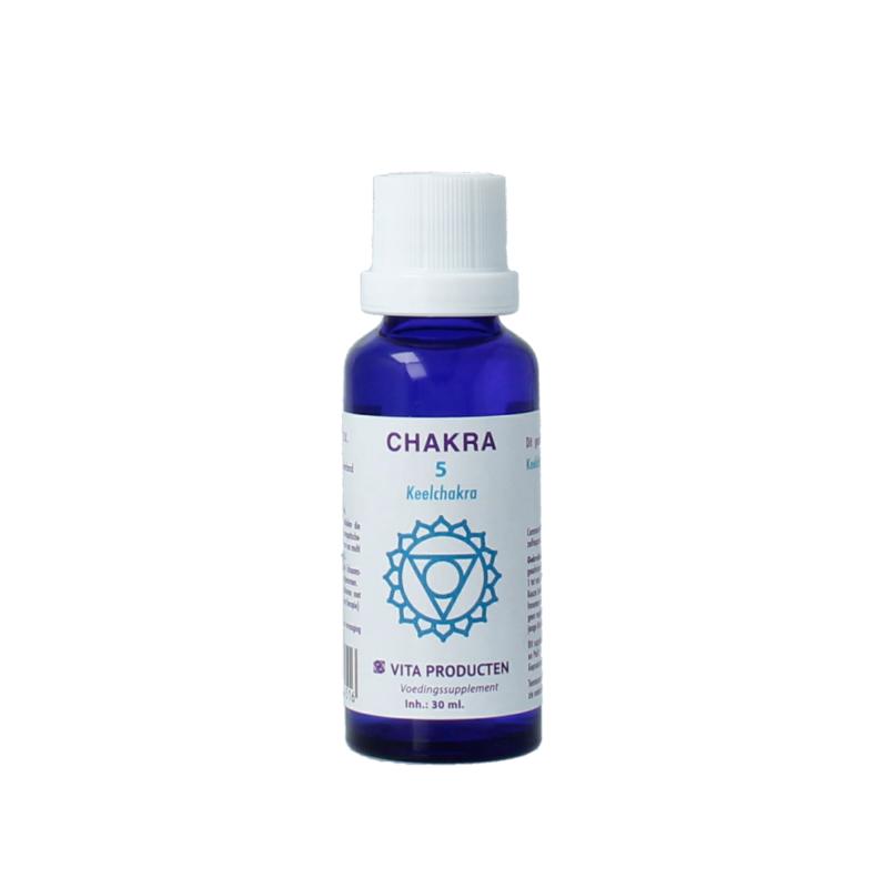 Vita Chakra 5 Keelchakra (Blauw)