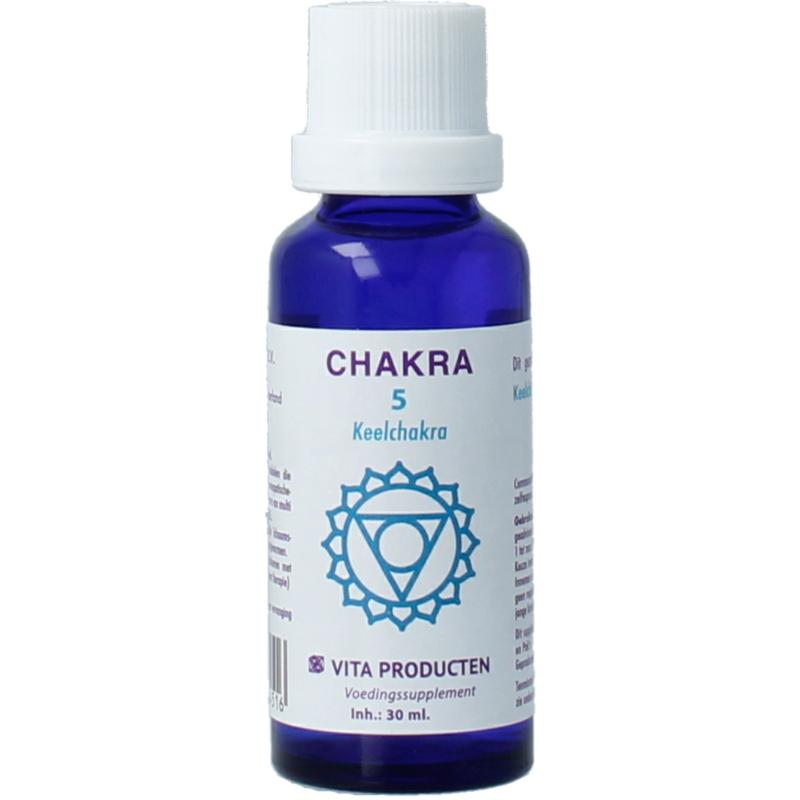 Vita Chakra 5 Keelchakra (Blauw)