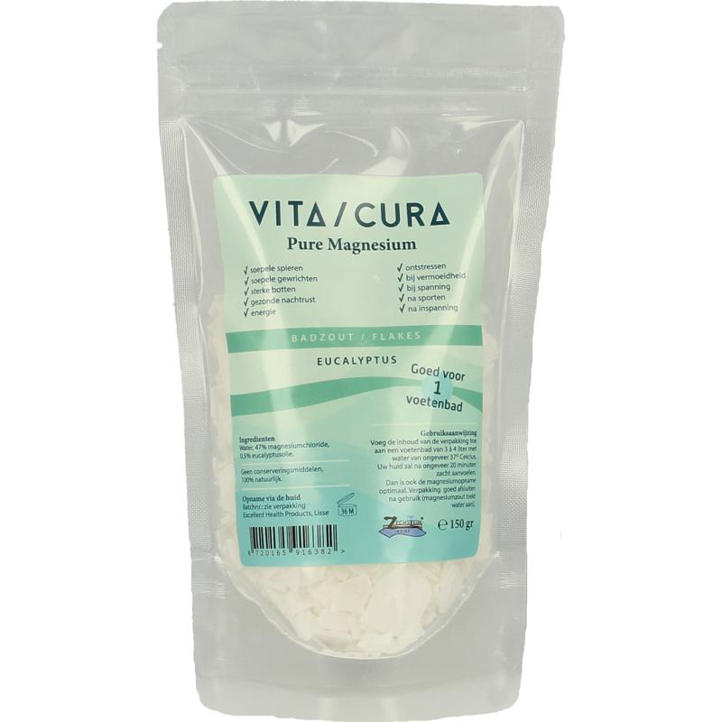 Vitacura Magnesium Zout Flakes Eucalyptus