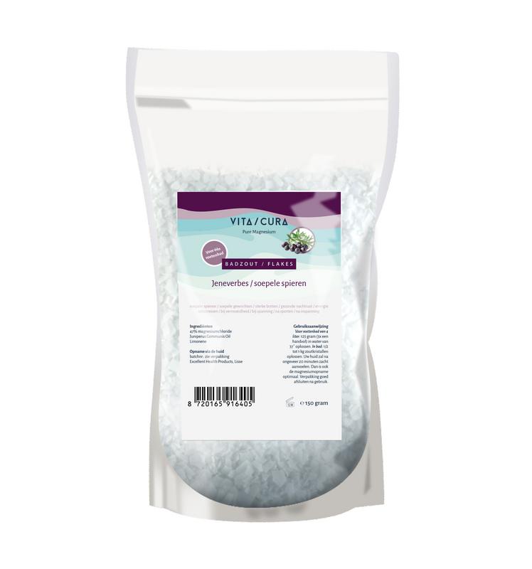 Vitacura Magnesium Zout Flakes Jeneverbes