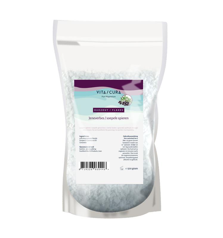 Vitacura Magnesium Zoutflakes Jeneverbes