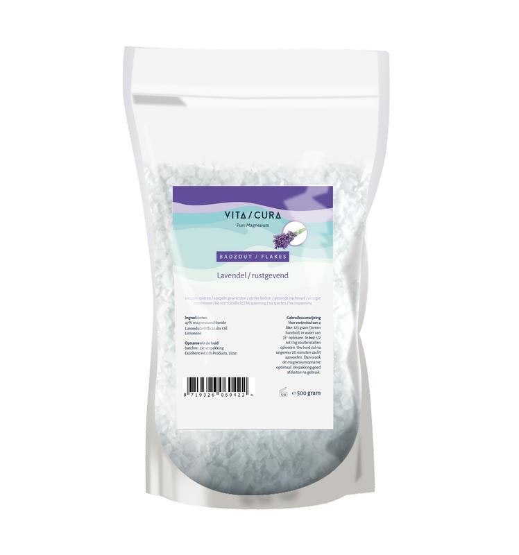 Vitacura Magnesium Zoutflakes Lavendel