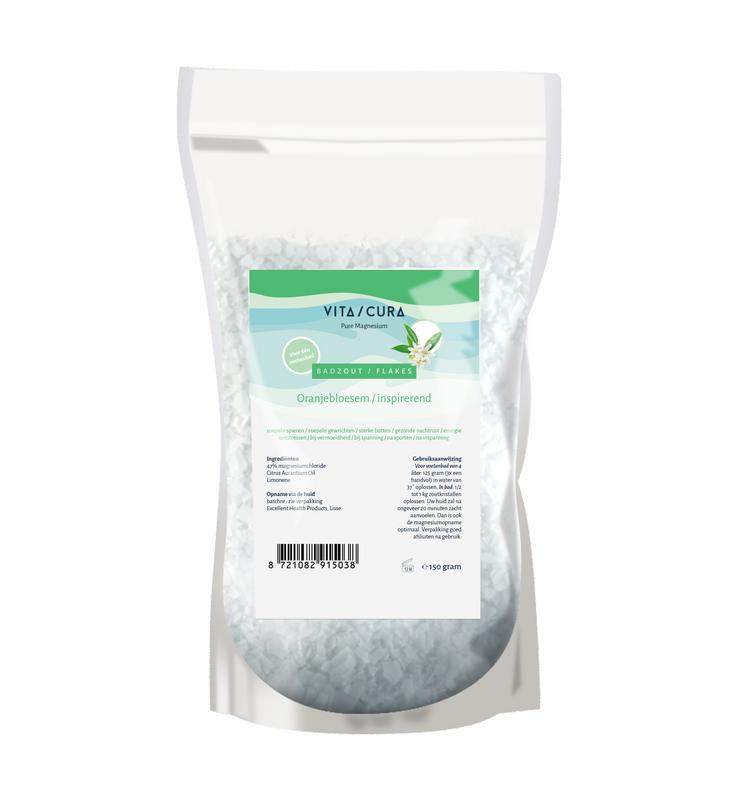 Vitacura Magnesium Zout Flakes Oranjebloesem