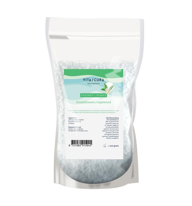 Vitacura Magnesium Zout Flakes Oranjebloesem
