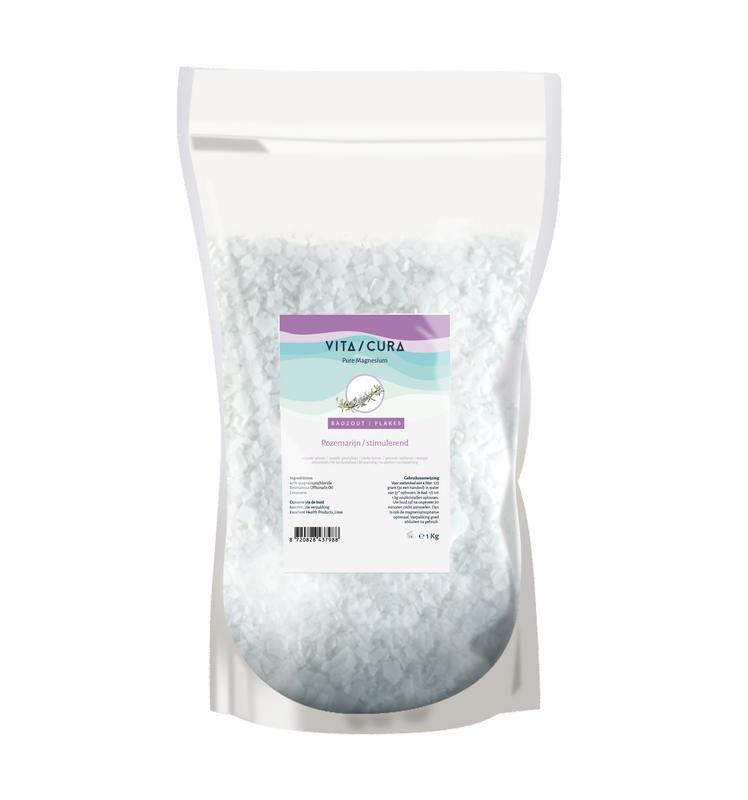 Vitacura Magnesium Zout Flakes Rozemarijn