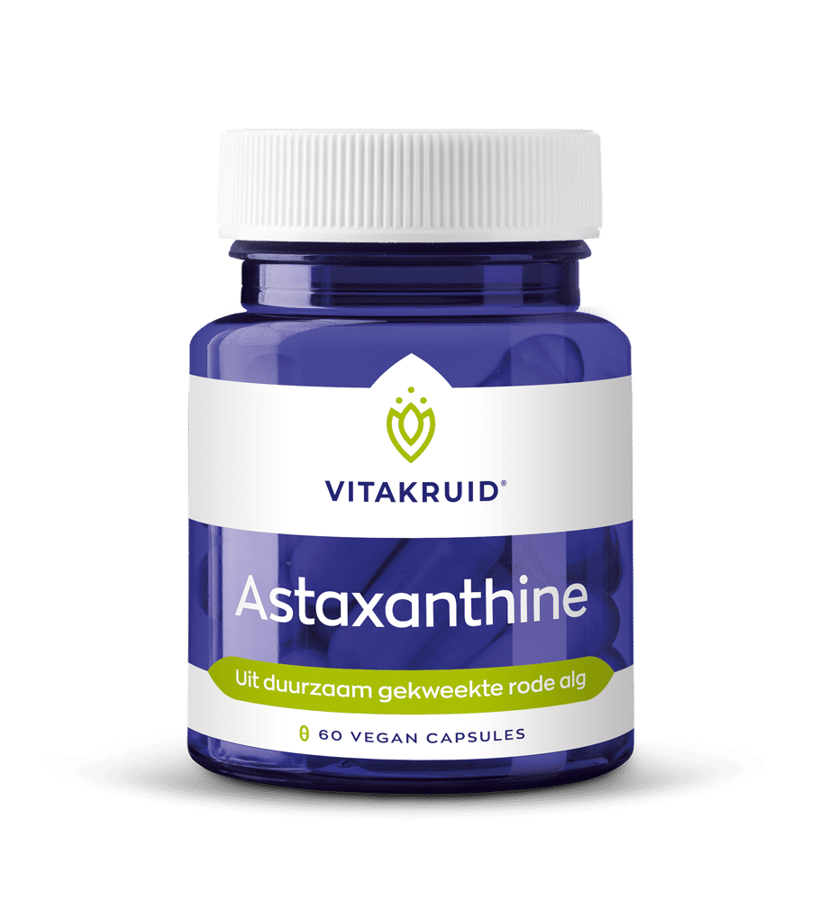 Vitakruid Astaxanthine Astapure 4Mg Duurzaam Gekweekte Alg