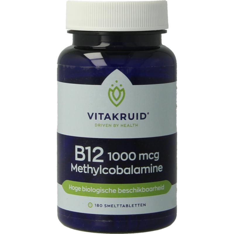 Vitakruid B12 1000 Mcg Actief Methylcobalamine