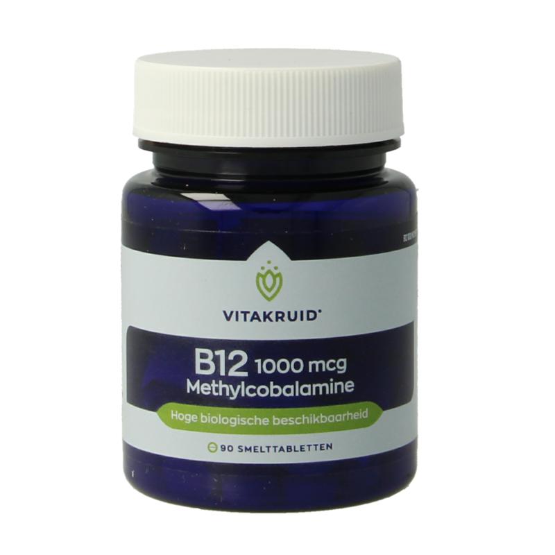 Vitakruid B12 1000 Mcg Actief Methylcobalamine