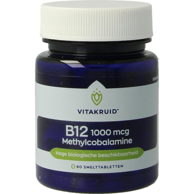 Vitakruid B12 1000 Mcg Actief Methylcobalamine