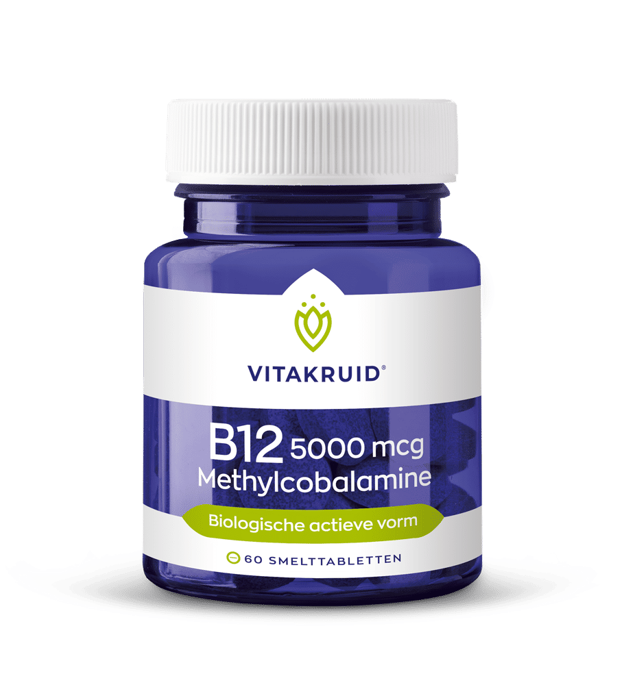 Vitakruid B12 5000 Mcg Actief Methylcobalamine