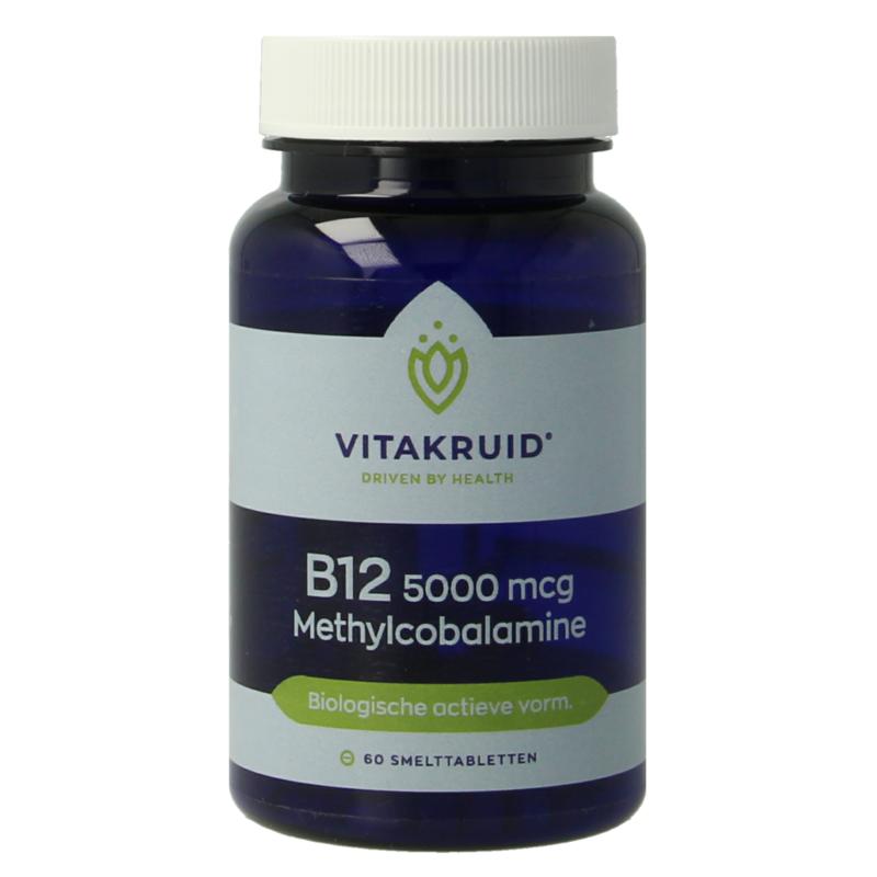 Vitakruid B12 5000 Mcg Actief Methylcobalamine
