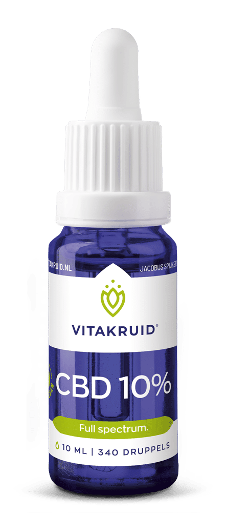 Vitakruid Cbd Olie 10% Full Spectrum Met Mct Als Drager
