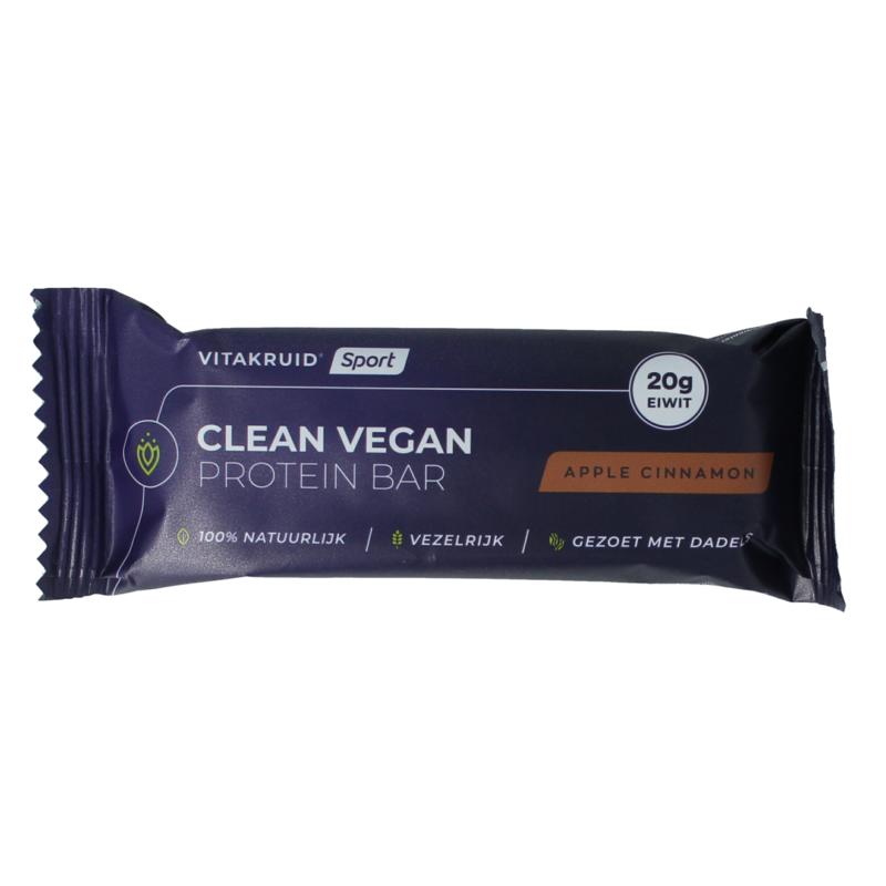 Vitakruid Clean Vegan Protein Bar - Apple Cinnamon