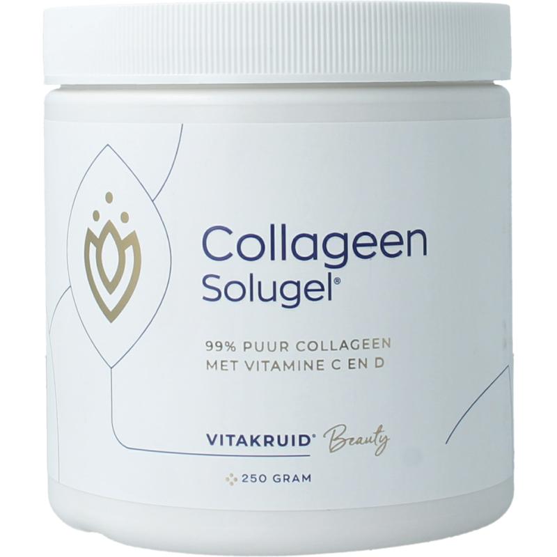 Vitakruid Collageen Solugel Poeder Met Vitamine C & D