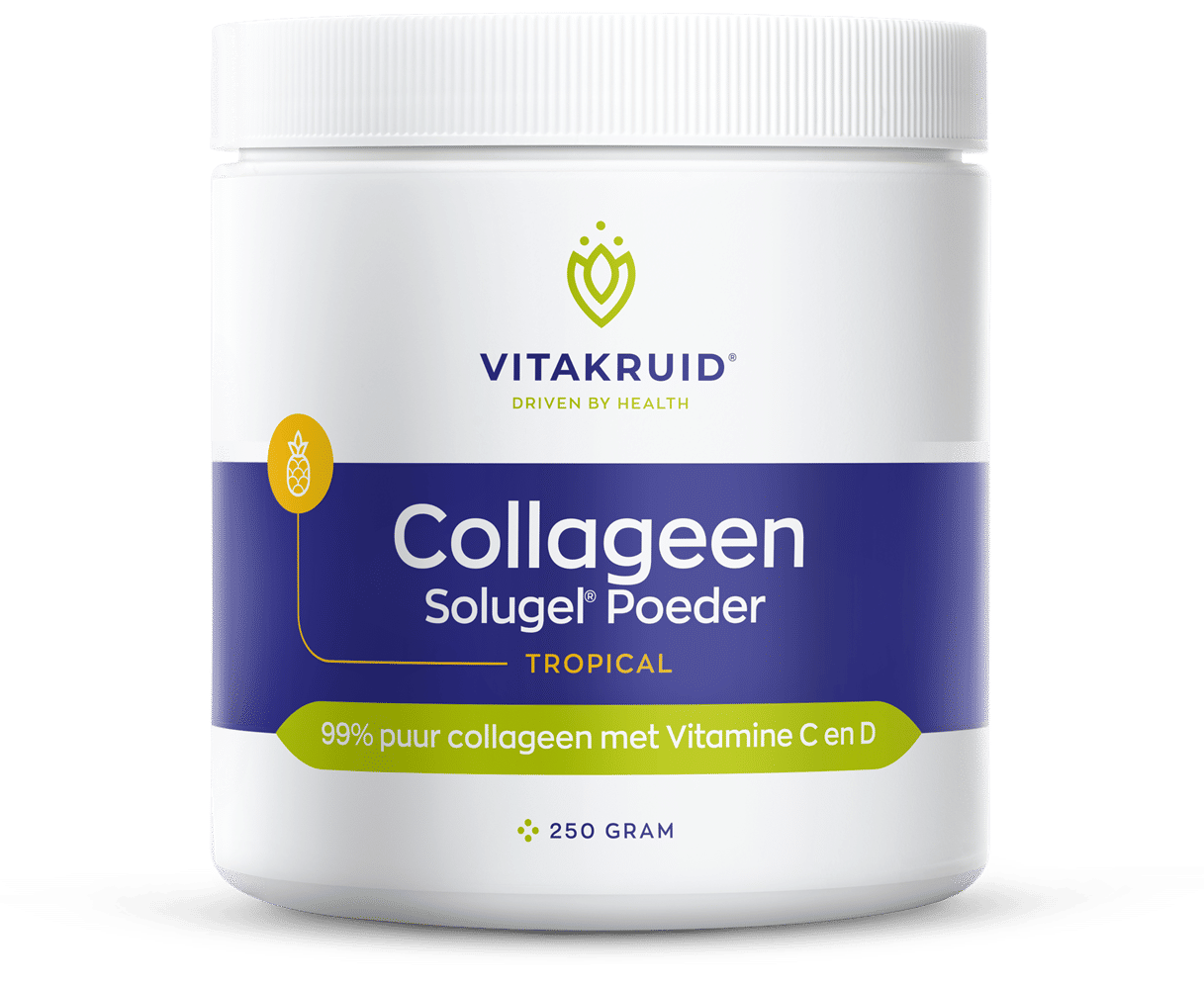 Vitakruid Collageen Solugel Poeder Met Vitamine C & D Tropic