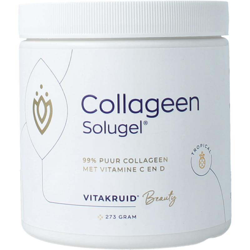 Vitakruid Collageen Solugel Poeder Met Vitamine C & D Tropic