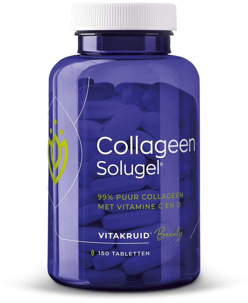 Vitakruid Collageen Solugel Tabletten Met Vitamine C En D