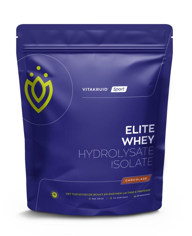 Vitakruid Elite Whey 50% Hydrolysate50% Isolate Chocolade