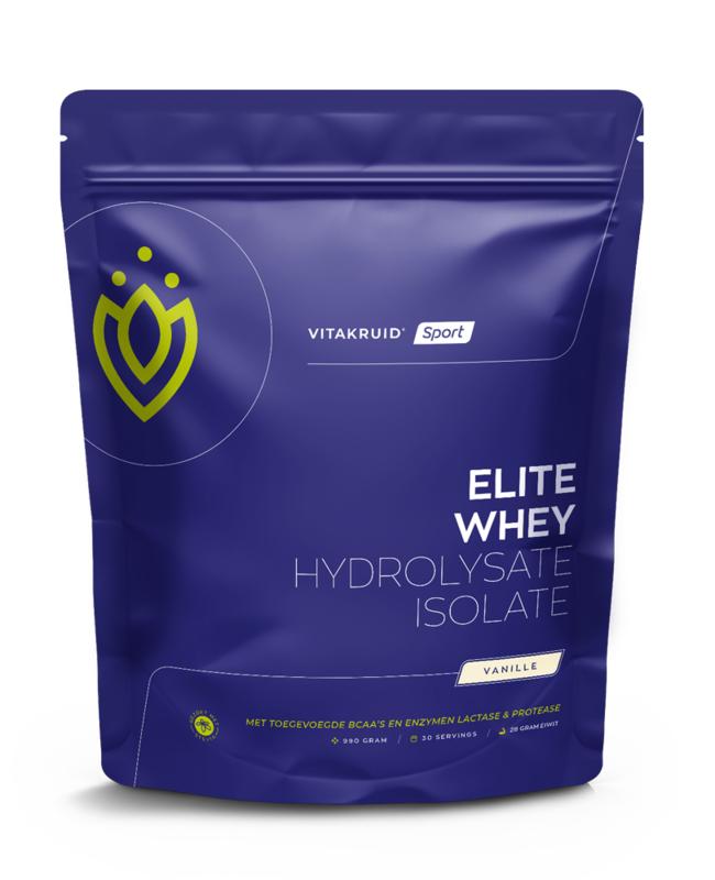 Vitakruid Elite Whey 50% Hydrolysate50% Isolate Vanille