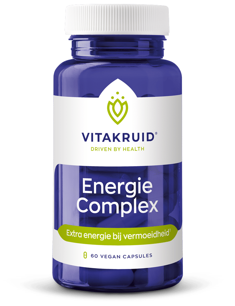 Vitakruid Energiecomplex O.A. Groene Thee 750 En Ginseng 200