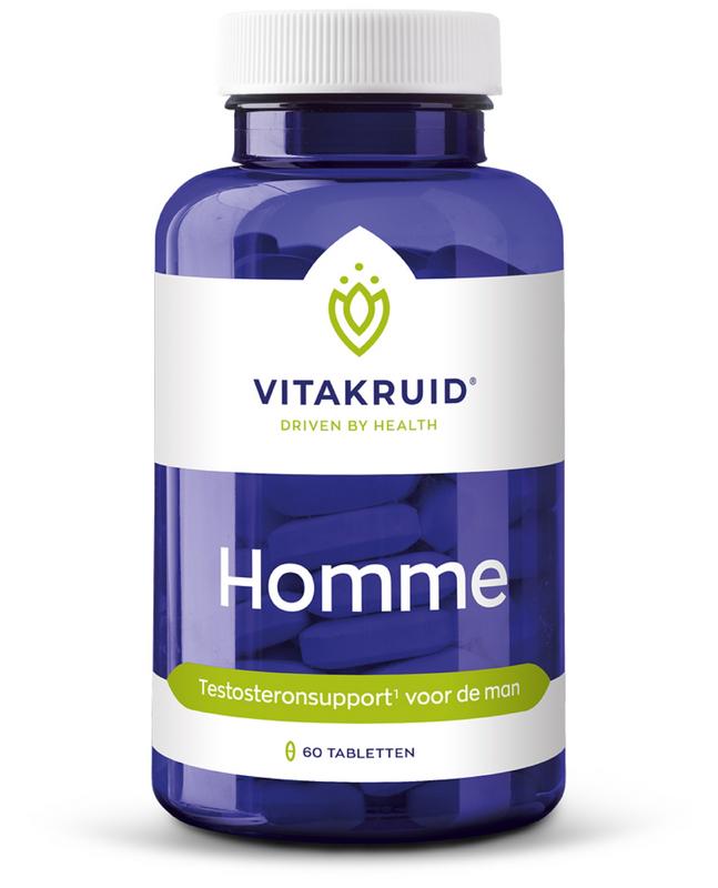 Vitakruid Homme Oa Ashwagandha Fenegriek Shilajit Damiana
