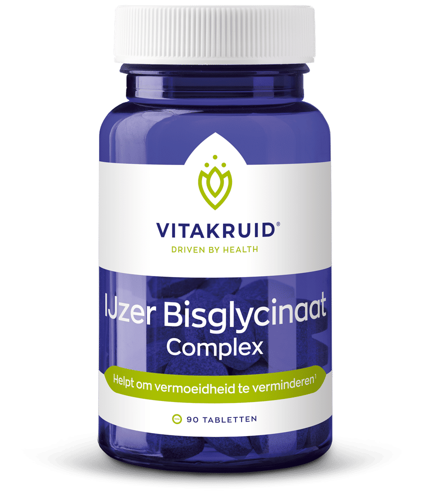 Vitakruid Ijzer Bisglycinaat 28 Complex Oa Koper Vitamine C