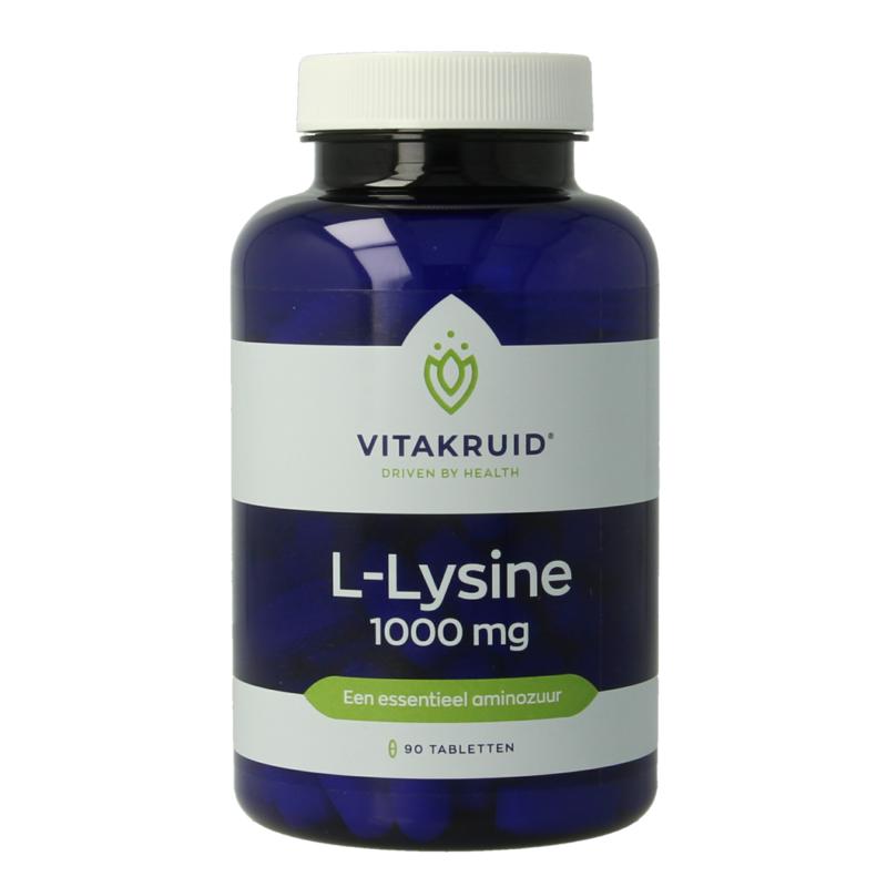 Vitakruid L-Lysine 1000Mg Met Vitamine C