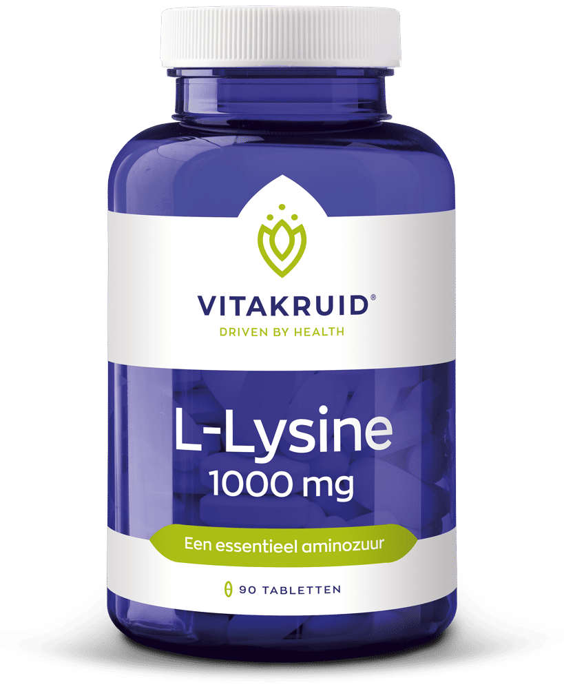 Vitakruid L-Lysine 1000Mg Met Vitamine C