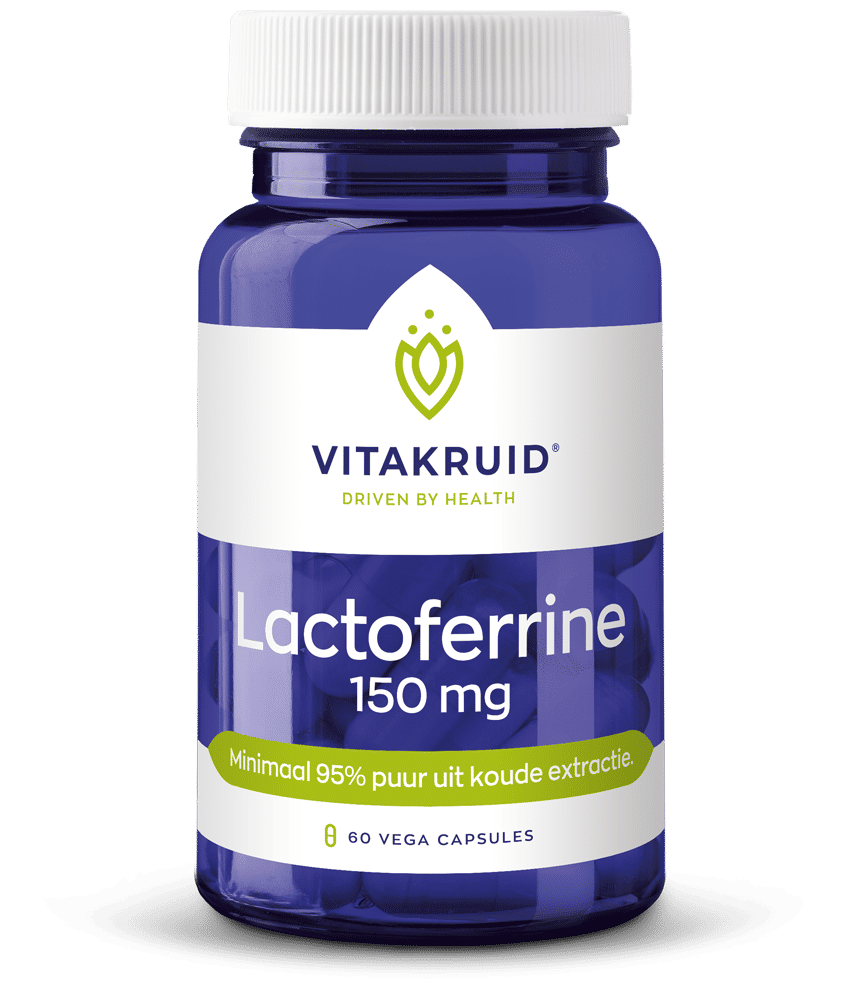 Vitakruid Lactoferrine 150 Mg Minimaal 95% Puur + Vitamine C
