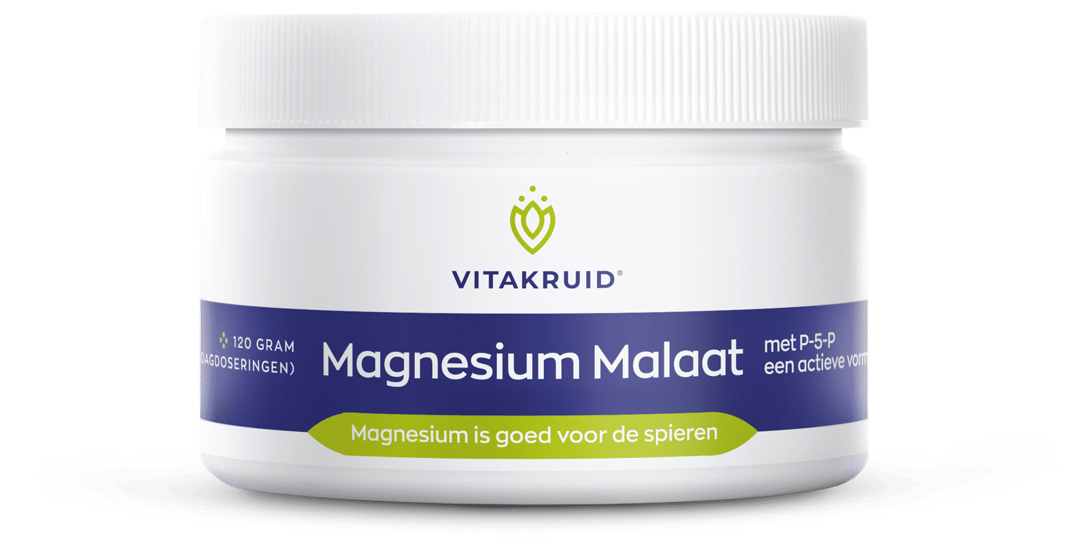 Vitakruid Magnesium Malaat Met Vitamine B6 (P-5-P)