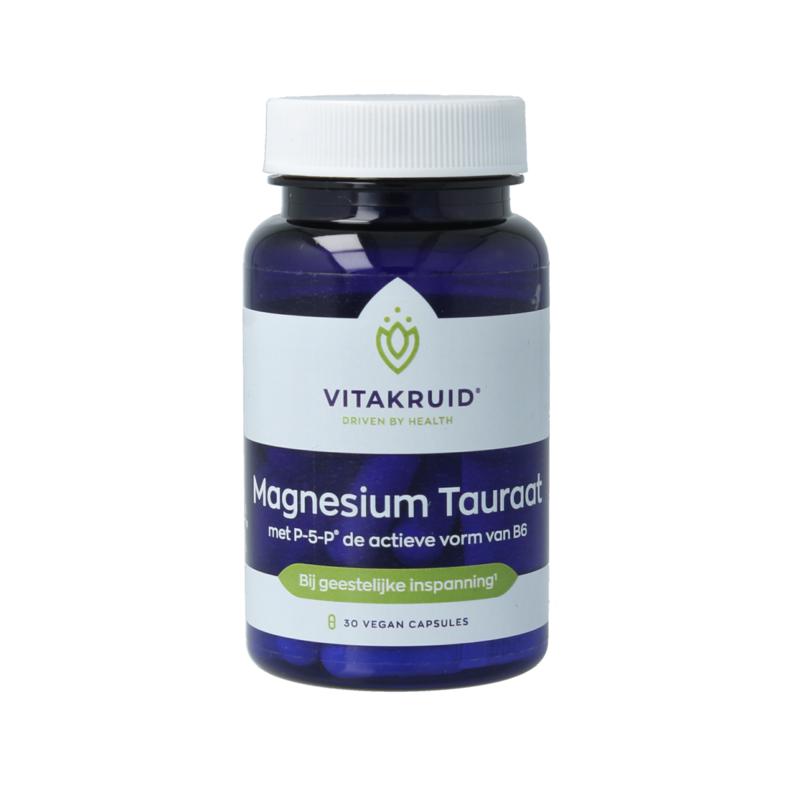 Vitakruid Magnesium Tauraat Met Vitamine B6 (P-5-P)