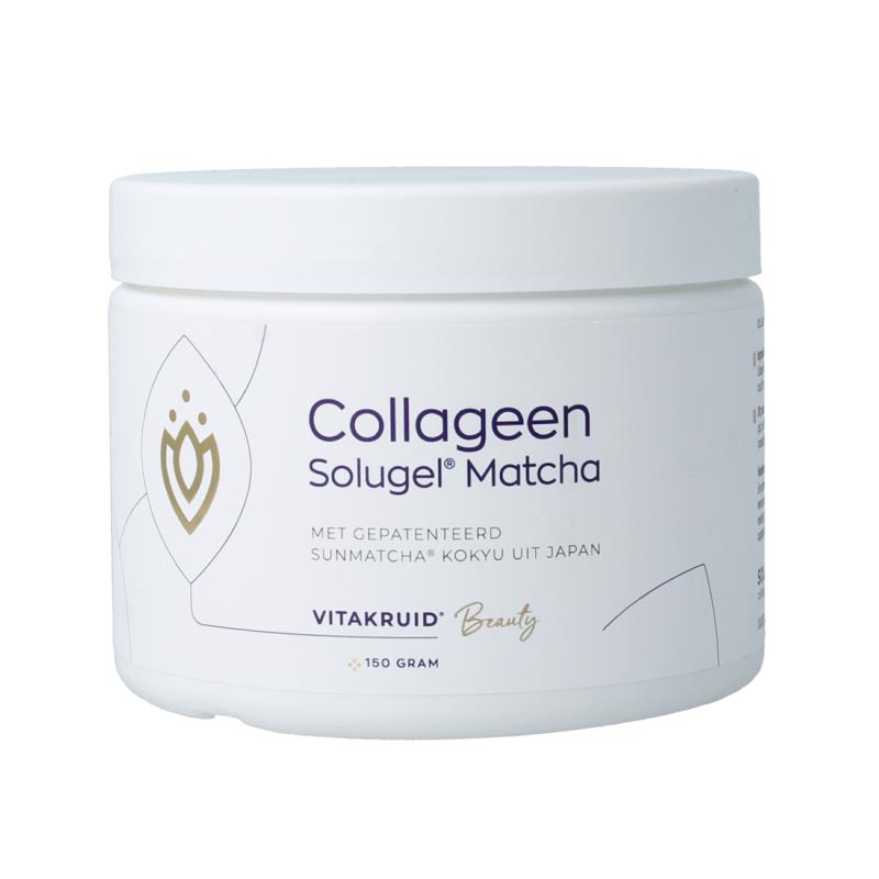 Vitakruid Matcha Collageen Met Sunmatcha & Solugel