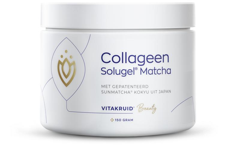 Vitakruid Matcha Collageen Met Sunmatcha & Solugel