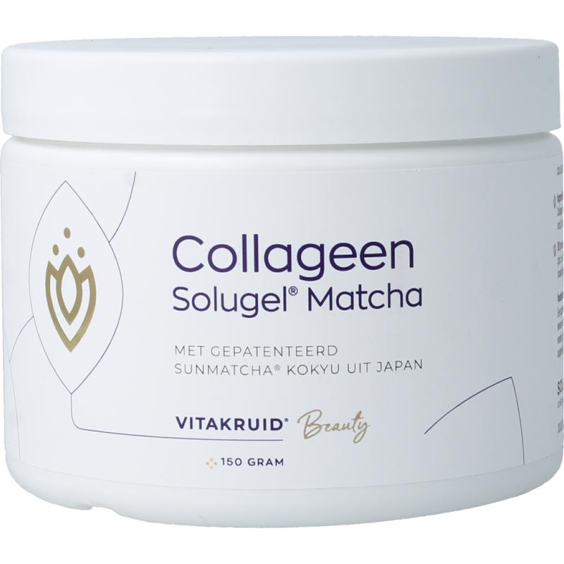 Vitakruid Matcha Collageen Sunmatcha & Solgel