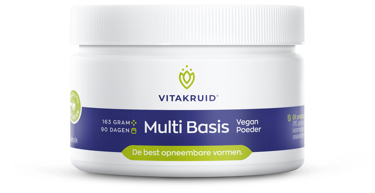 Vitakruid Multi Basis Vegan Poeder Met Natuurlijke Vormen