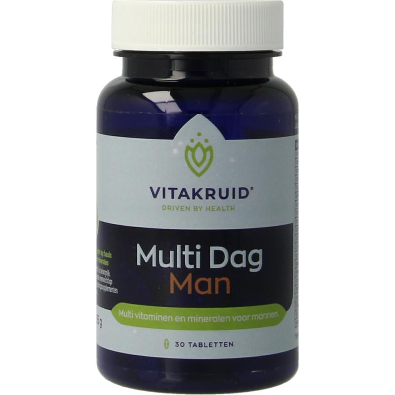 Vitakruid Multi Dag Man 100% Vegan
