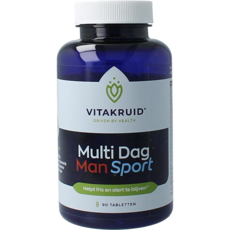 Vitakruid Multi Dag Man Sport 100% Vegan