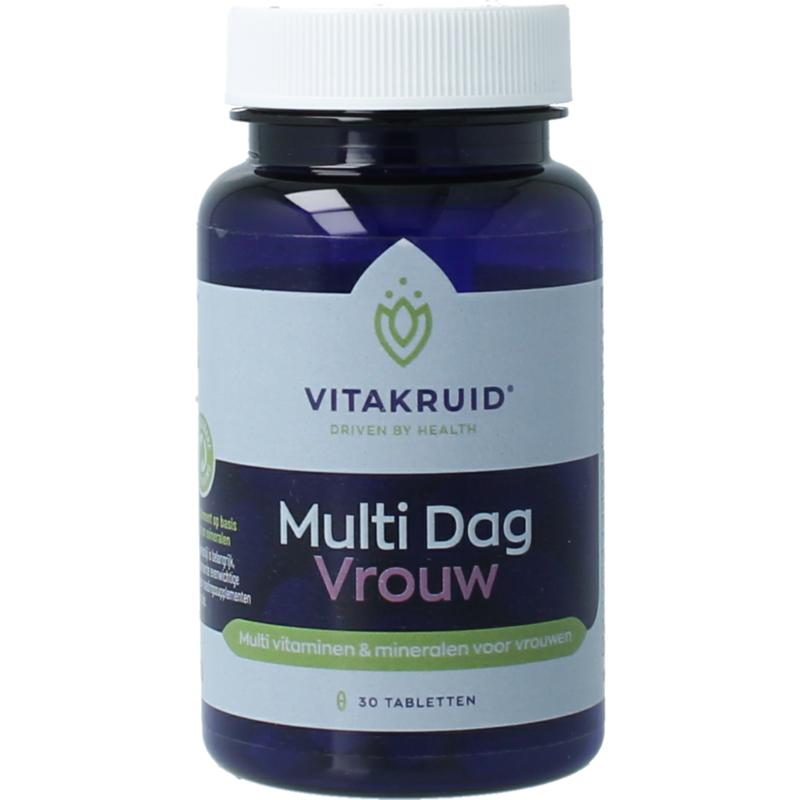 Vitakruid Multi Dag Vrouw 100% Vegan