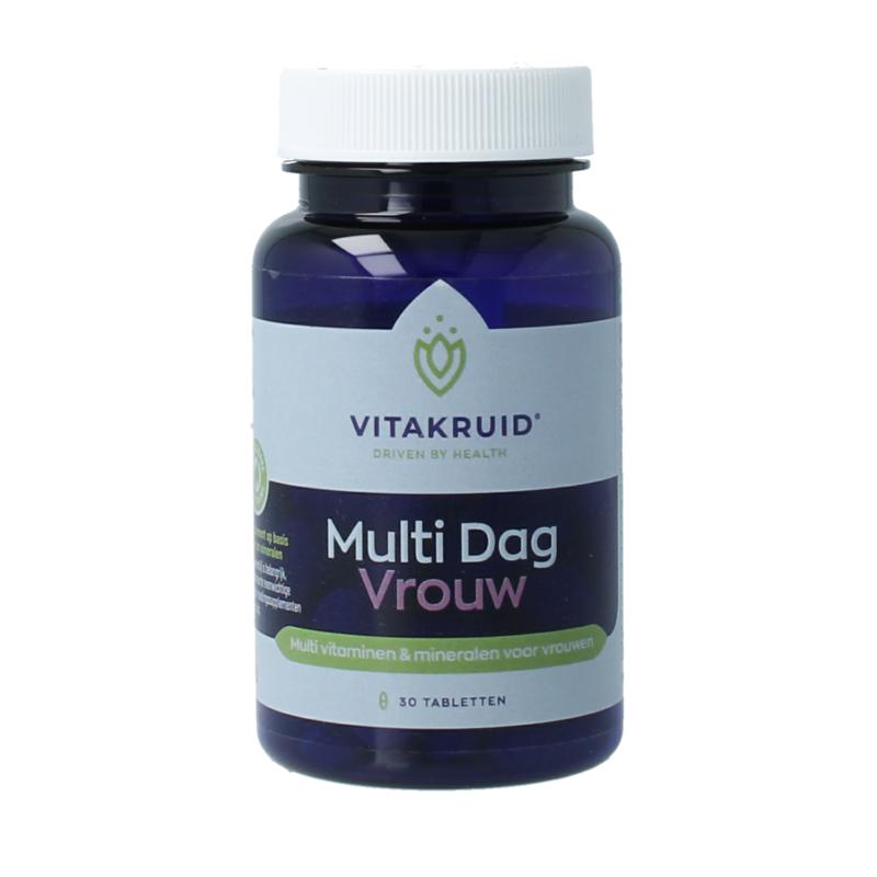 Vitakruid Multi Dag Vrouw 100% Vegan