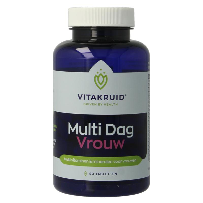 Vitakruid Multi Dag Vrouw 100% Vegan