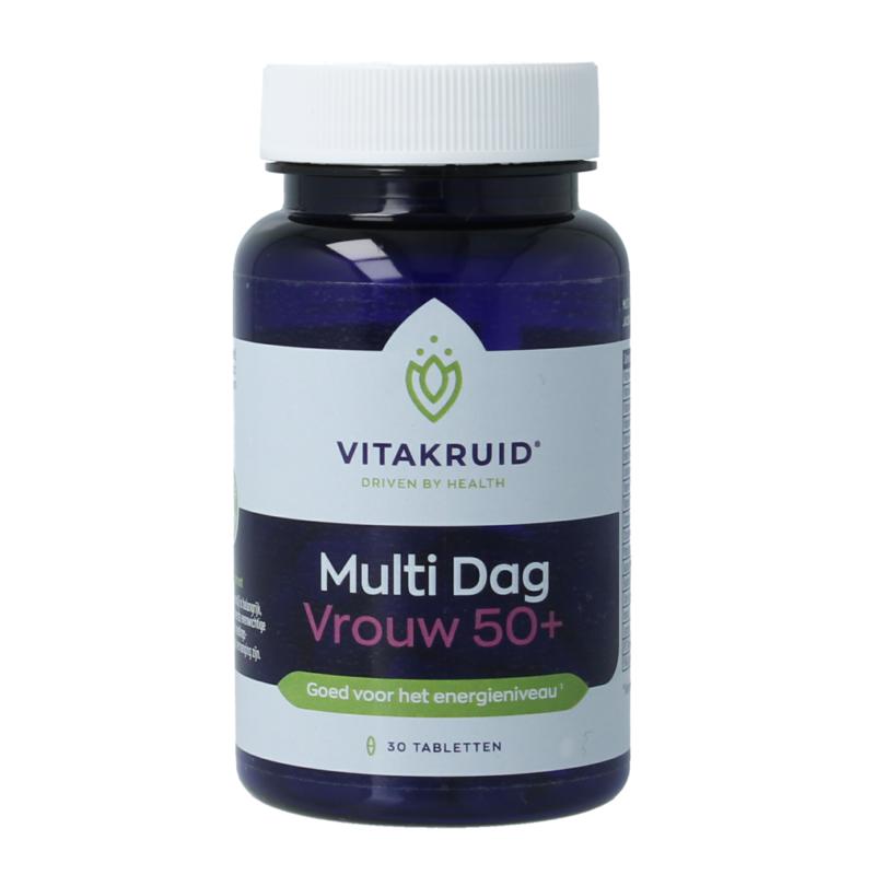 Vitakruid Multi Dag Vrouw 50+ 100% Vegan