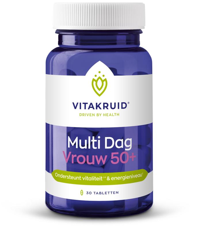Vitakruid Multi Dag Vrouw 50+ 100% Vegan