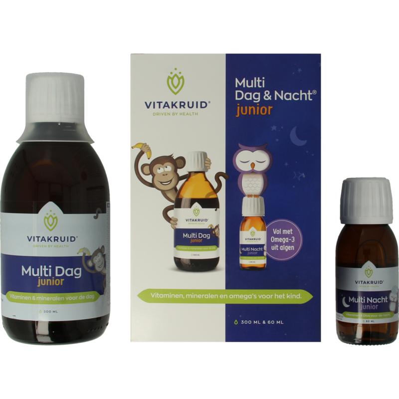 Vitakruid Multi Dag & Nacht Junior 100% Vegan