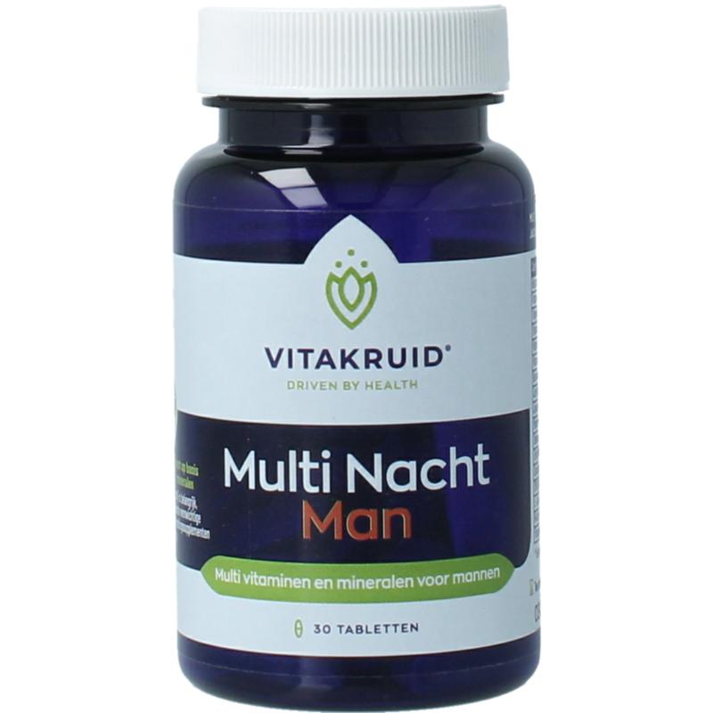 Vitakruid Multi Nacht Man 100% Vegan