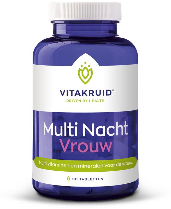 Vitakruid Multi Nacht Vrouw 100% Vegan
