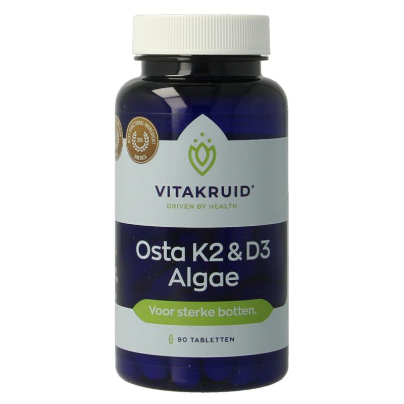 Vitakruid Osta K2 & D3 Algae Met Calcium & Magnesium